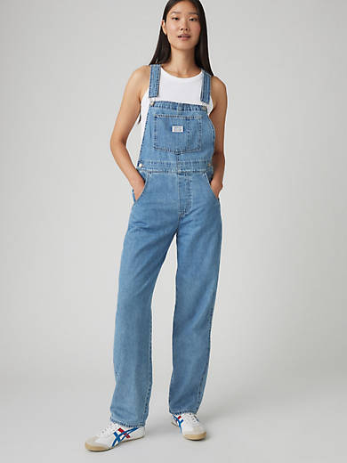 Vintage Denim Women's Overalls