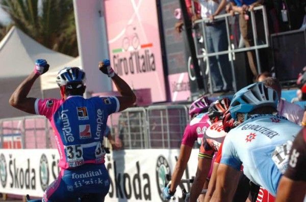 That's how the others saw it at the finish of stage 9.