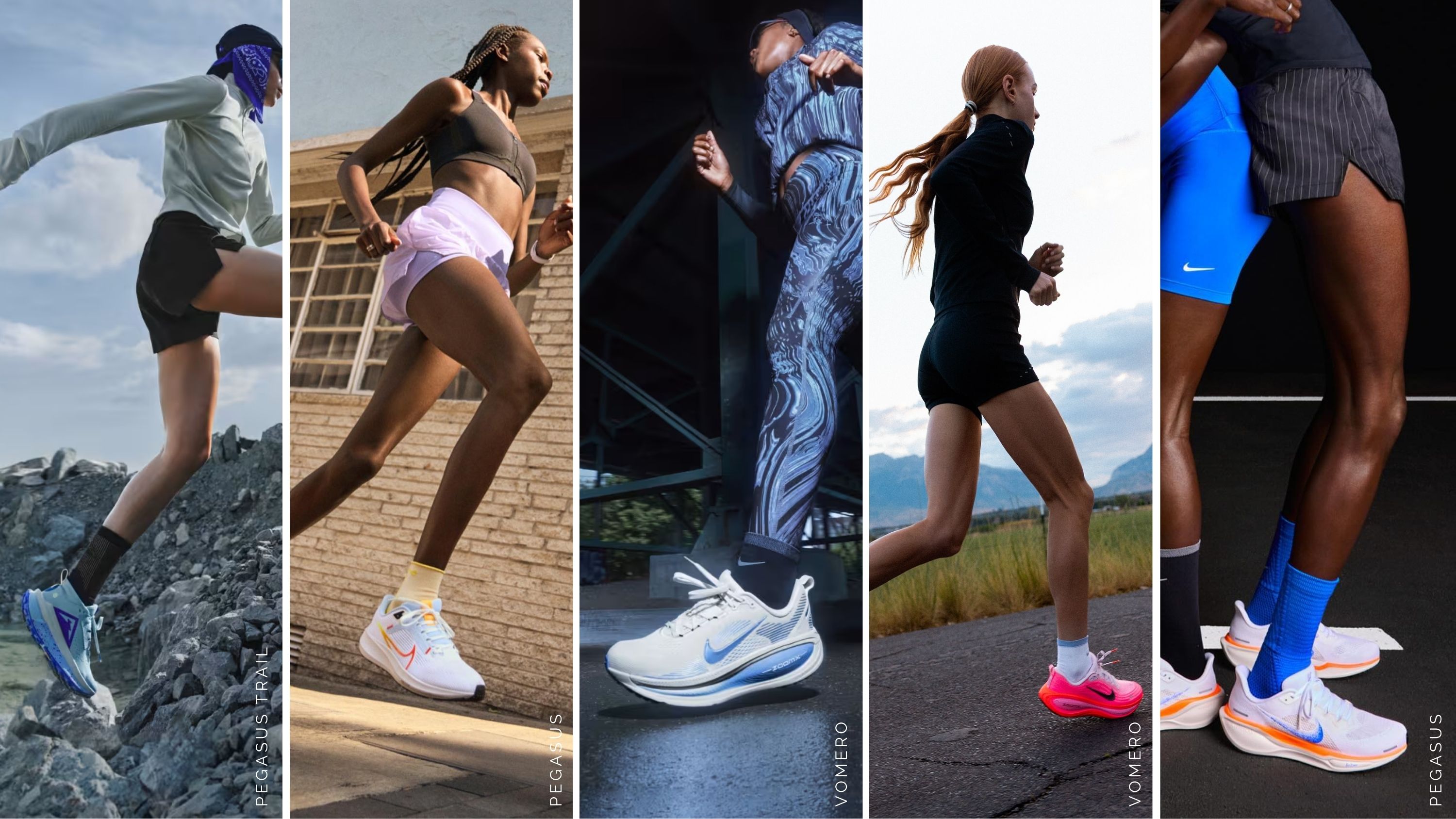 Collage of best Nike trainers 