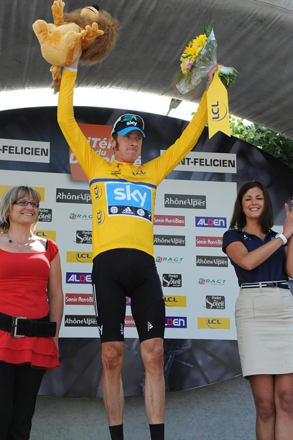 Bradley Wiggins (Sky) remained in the lead of the Criterium du Dauphine after stage 2