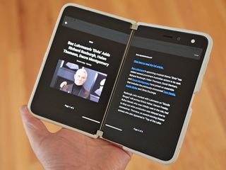 MS News on Surface Duo