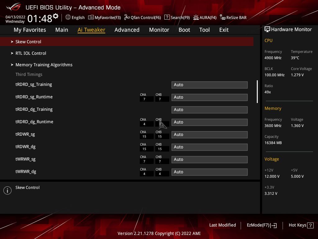 Asus ROG Strix B660-A Gaming WIFI D4