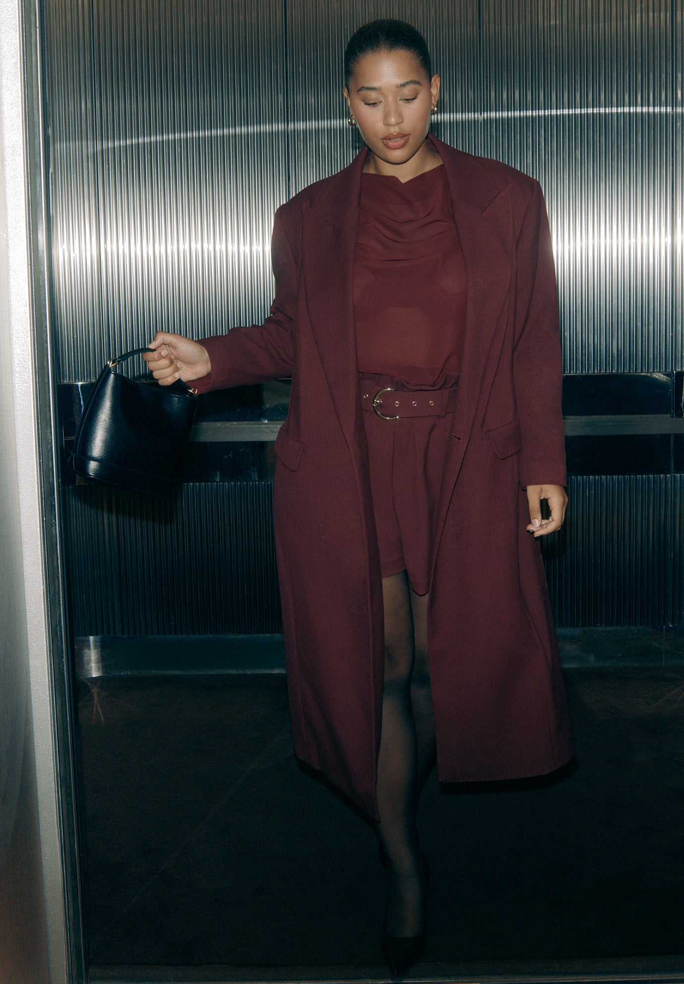 Long Tailored Coat