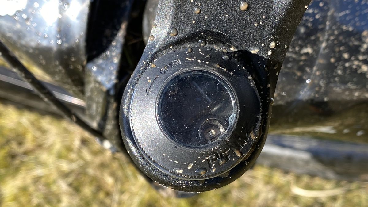 Trek Rail 9.9 Graphic on top tube