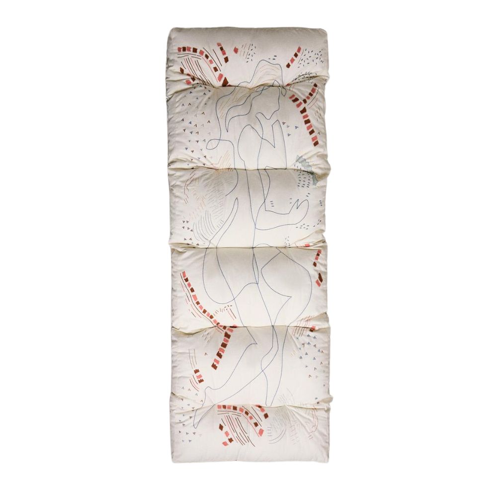 Embroidered Cotton Topper