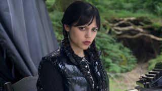 Jenna Ortega as Wednesday Addams in episode 203 of Wednesday.