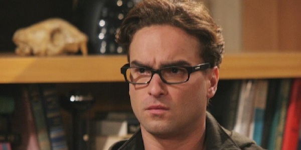 Johnny Galecki stern on The Big Bang Theory