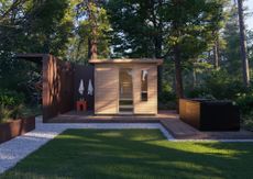 Kohler outdoor sauna