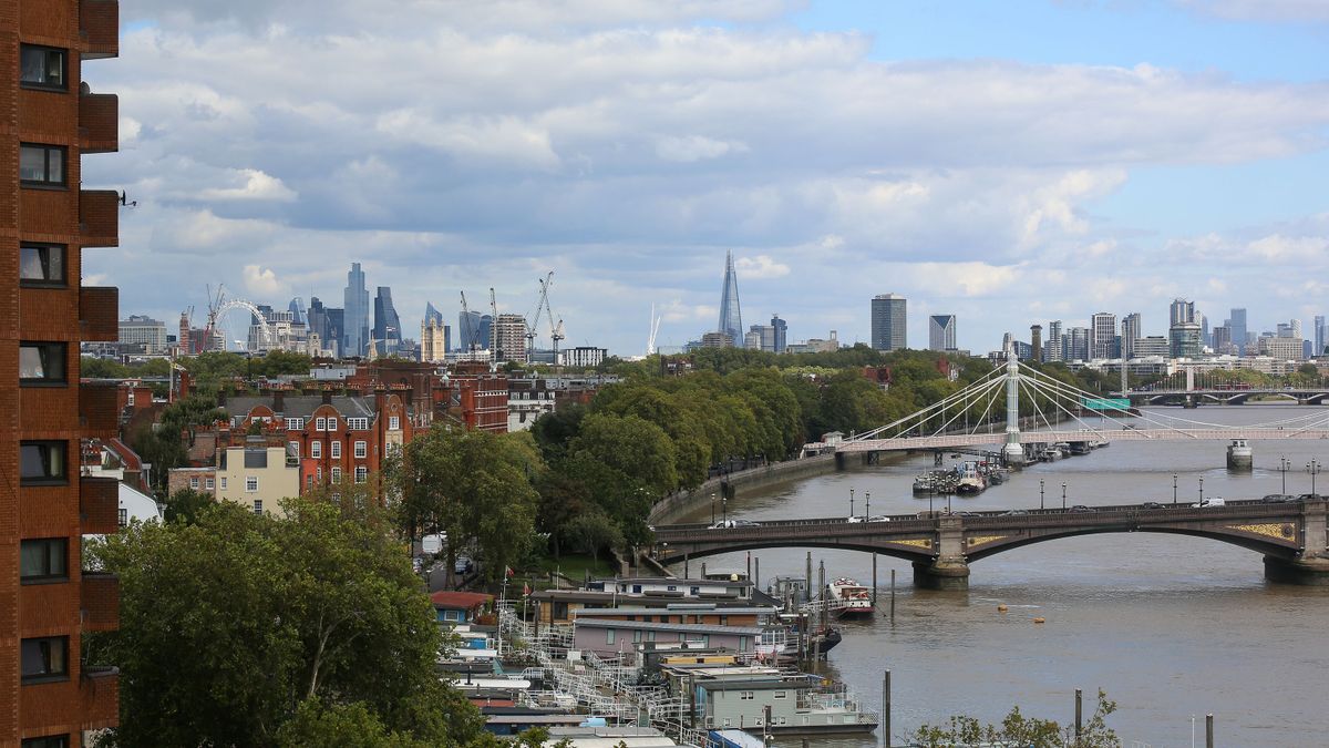 View of London