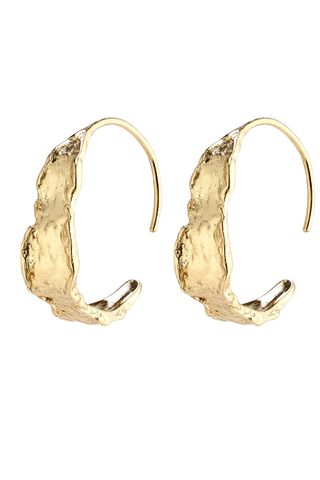 gold plated statement earrings, gold jewellery