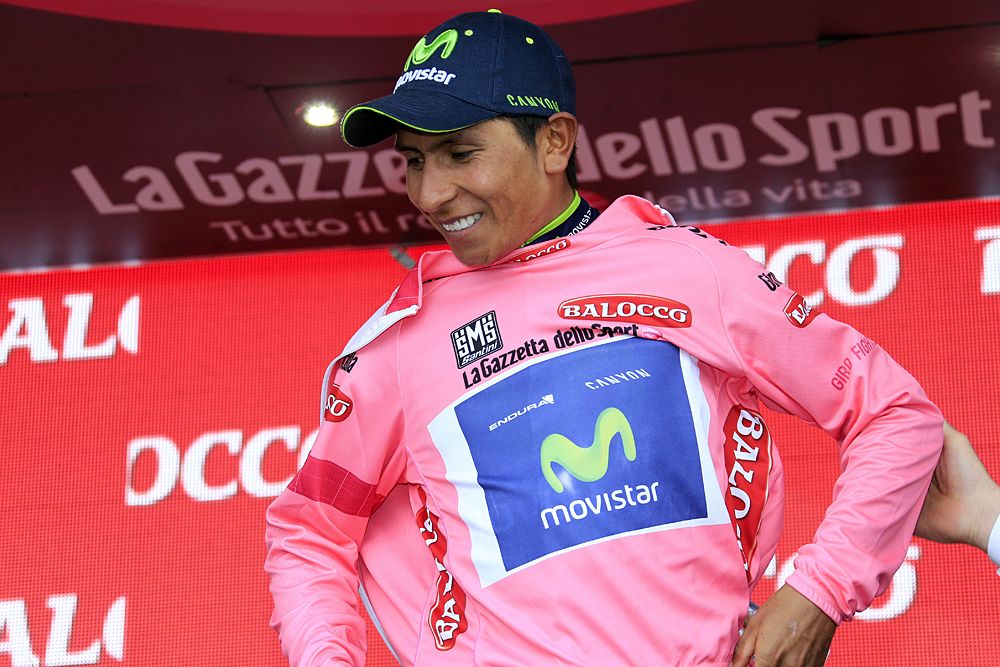 Nairo Quintana went on to win the overall 2014 Giro d'Italia