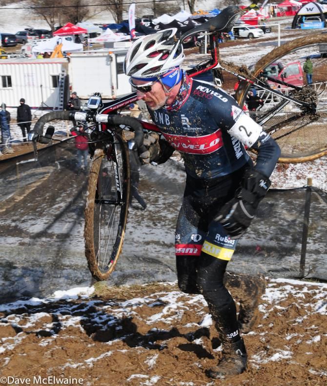 Murray Swanson (USA) chasing the leaders