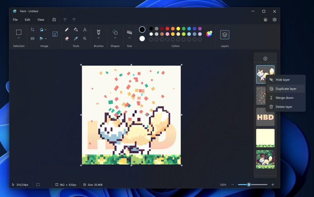 Microsoft Paint gets two new features via a new update Windows Central