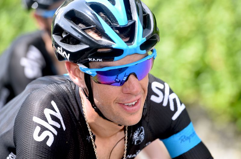 Richie Porte (Team Sky) is up to third overall on GC