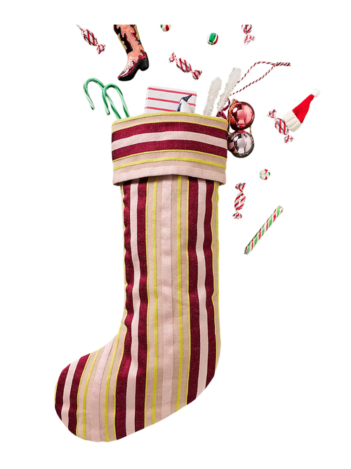 Juliette Striped Stocking