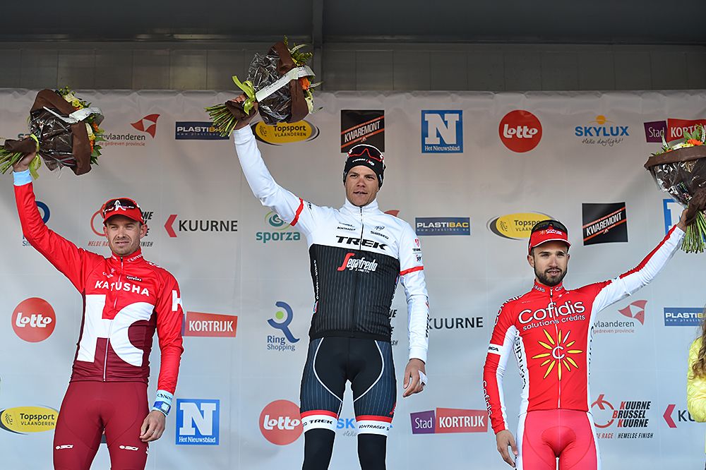 Jasper Stuyven (Trek-Segafredo) wins Kuurne-Brussel-Kuurne