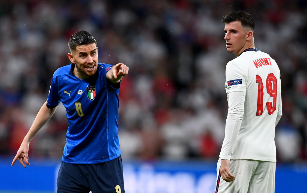 Mason Mount in action in the Euro 2020 final