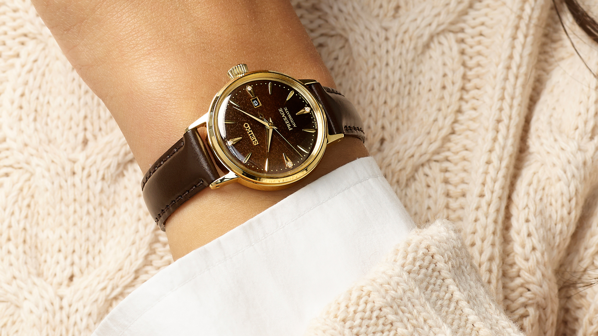 Seiko Presage Diamond Cocktail Time