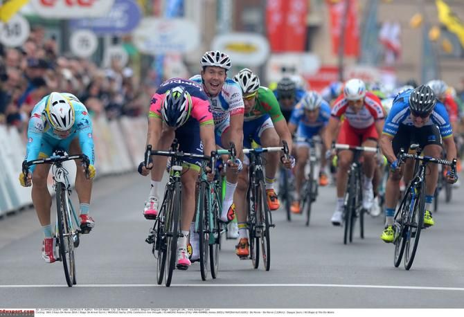 Sacha Modolo (Lampre-Merida) claimed his second consecutive stage win at the Three Days of De Panne on Thursday&rsquo;s 3a stage in the centre of De Panne, holding off a late challenge from Andrea Guardini (Astana Pro Team)