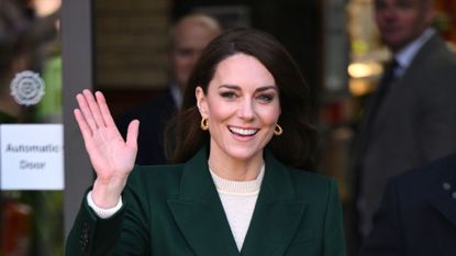 Kate Middleton's green coat