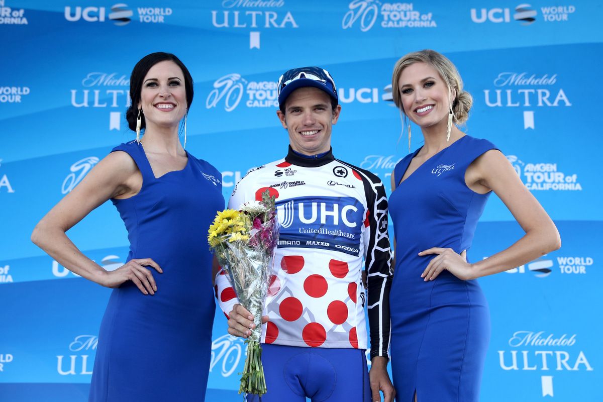 KOM leader, Daniel Jaramillo (UHC)