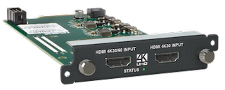 tvONE Ships 4K Input Module for CORIOmaster System