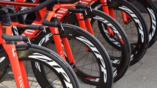 Zipp 808 front wheels all round at Katusha-Alpecin