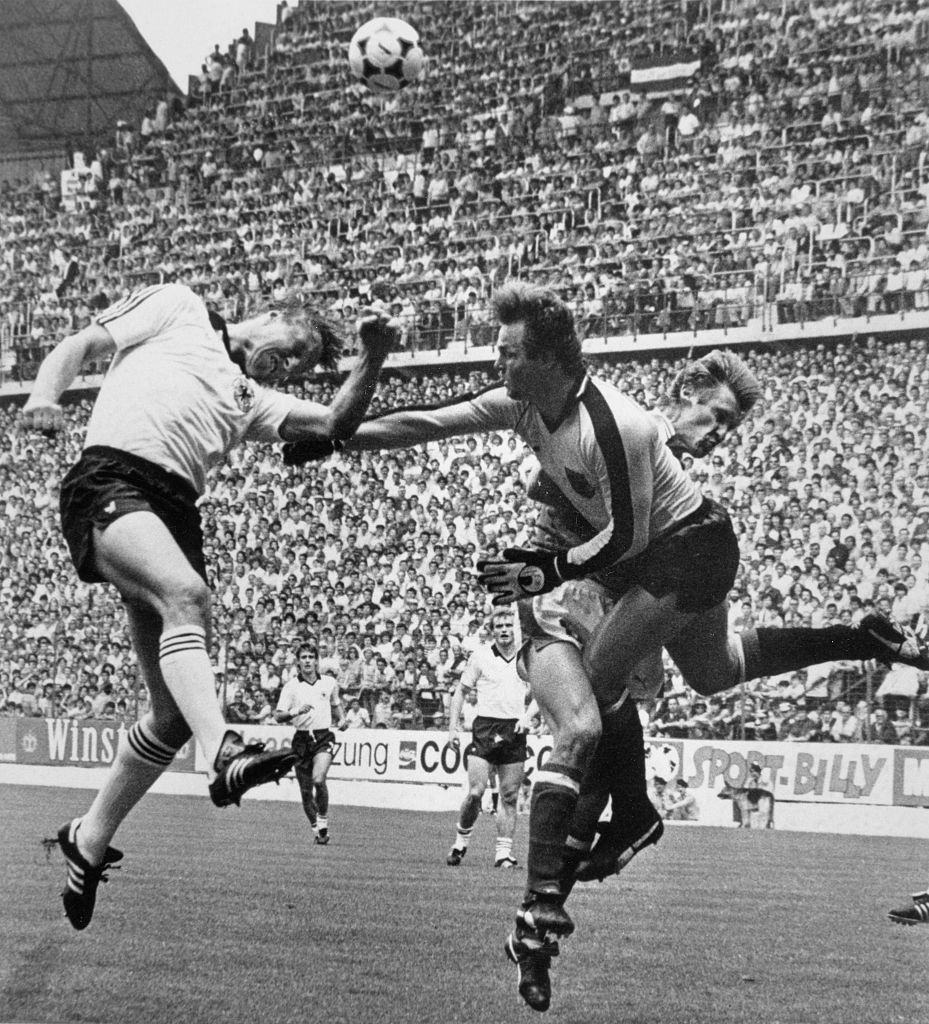 West Germany conveniently beat Austria 1-0 at the 1982 World Cup