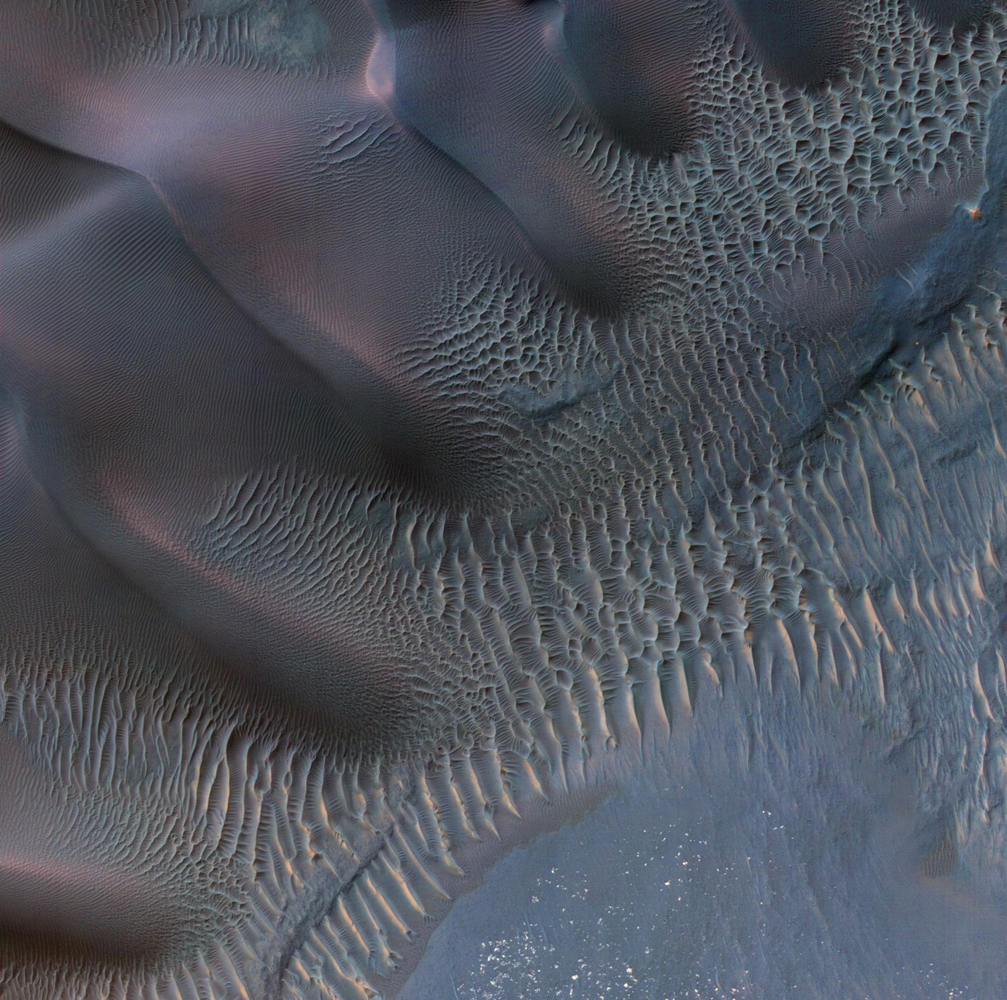 Dunes in Noachis Terra Region of Mars