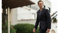 Tom Hiddleston, as Jonathan Pine, in The Night Manager season 2