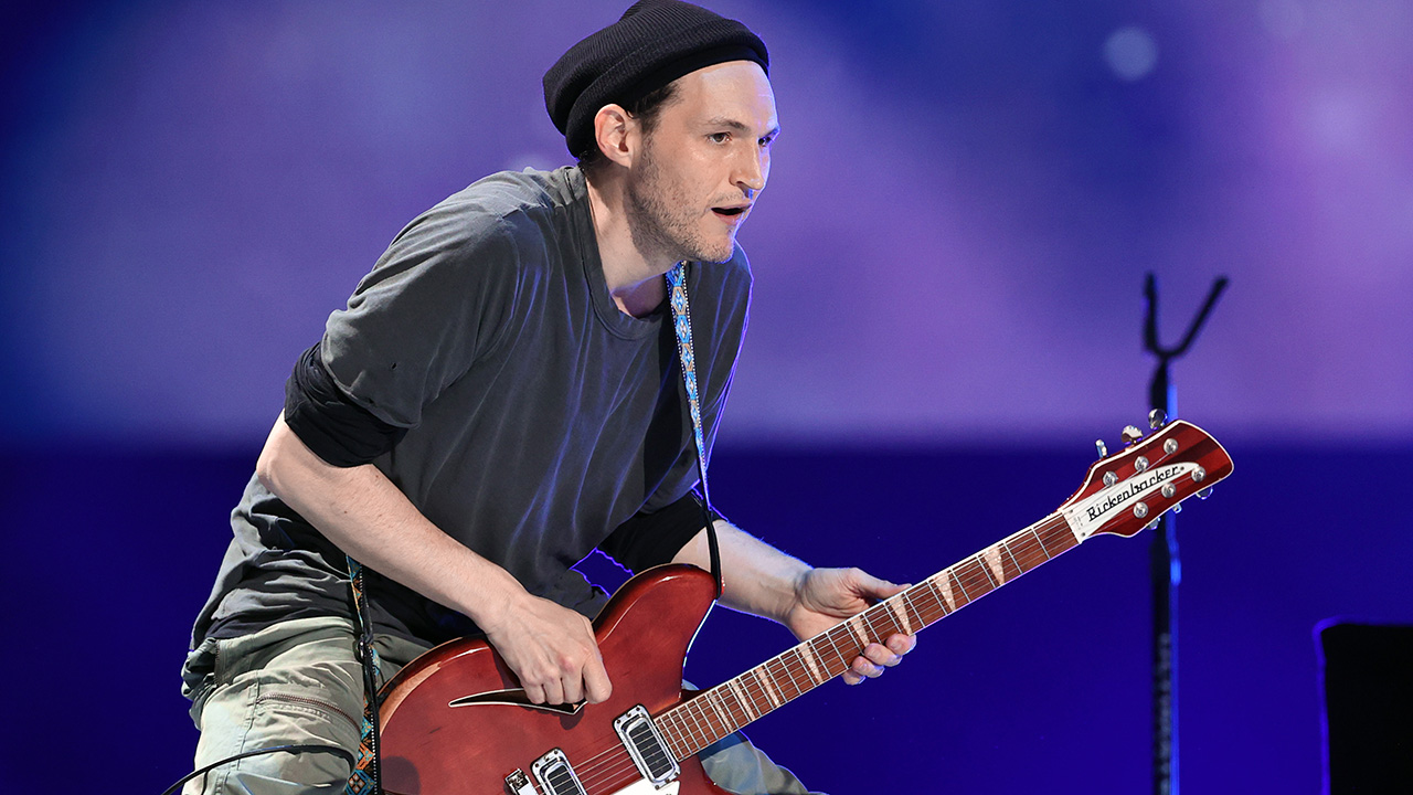 Josh Klinghoffer performs at the Global Citizen VAX LIVE: The Concert To Reunite The World concert