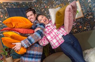 The Great Home Transformation on Channel 4 is is presented by Emma Willis and Nick Grimshaw.