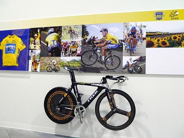 Armstrong's prototype Trek TTX time trial bike