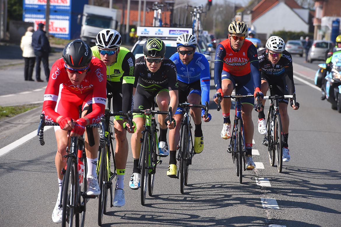 The Dwars door Vlaanderen breakaway