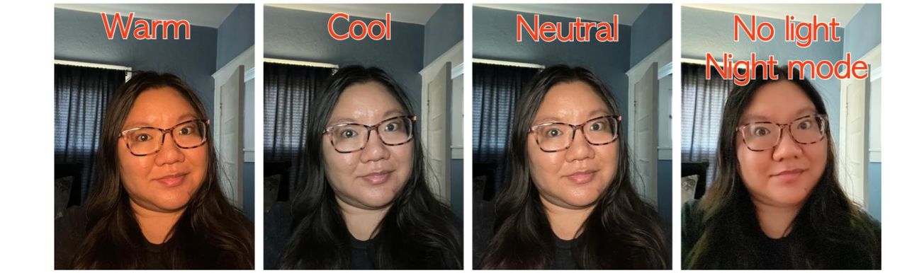 Sonix Maglink Pop Up Selfie Light Comparison