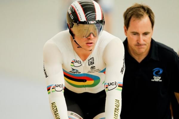 World Keirin Champion Shane Perkins.
