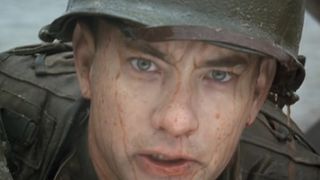Tom Hanks regains his senses on the beaches of Normandy in Saving Private Ryan
