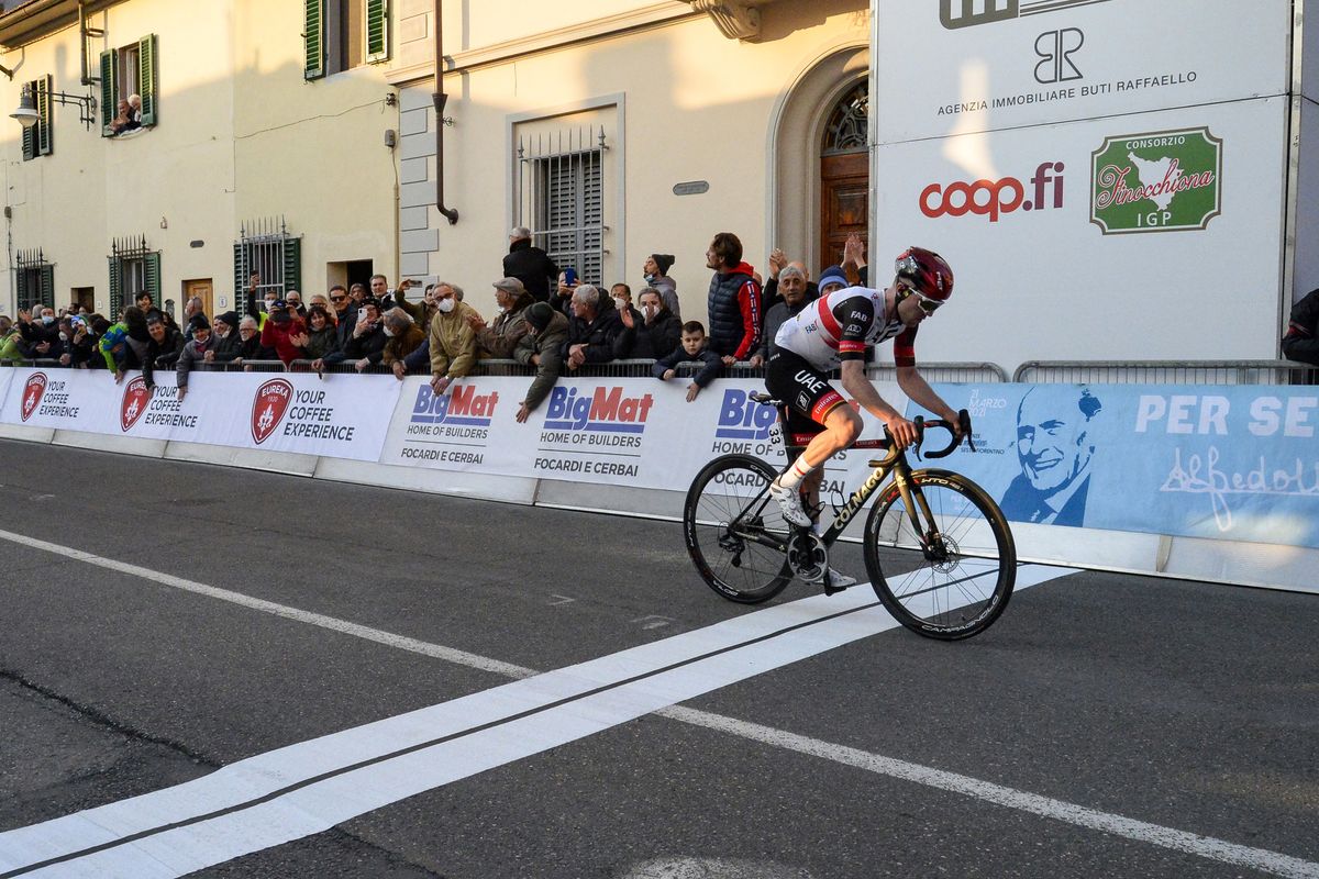 Per sempre Alfredo 2022 - 2nd Edition - Firenze - Sesto Fiorentino 172,7 km - 20/03/2022 - Marc Hirschi (SUI - UAE Team Emirates) - photo Tommaso Pelagalli/SprintCyclingAgency&Acirc;&copy;2022