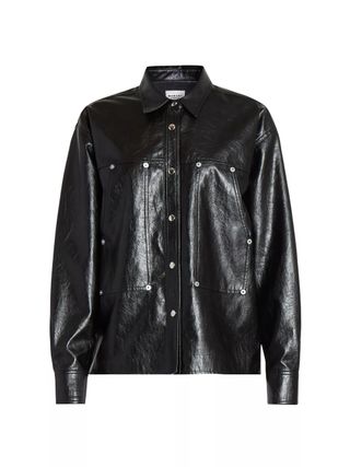 Isabel Marant Étoile, Abelia Faux Leather Shacket