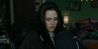 Kristen Stewart's Bella Swan in her breakup depression during Twilight: New Moon