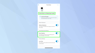 How to set up quick replies for your Ring Video Doorbell