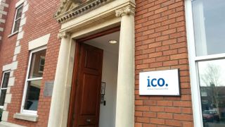 A view of the front of the Information Commissioner's Office (ICO) in Wilmslow