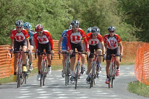 RadioShack out training on the course
