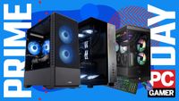 An ABS, Andromeda Insights, and iBuyPower on a custom PC Gamer Prime Day background.