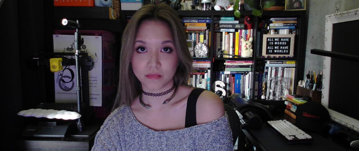 dell pro webcam low light photo