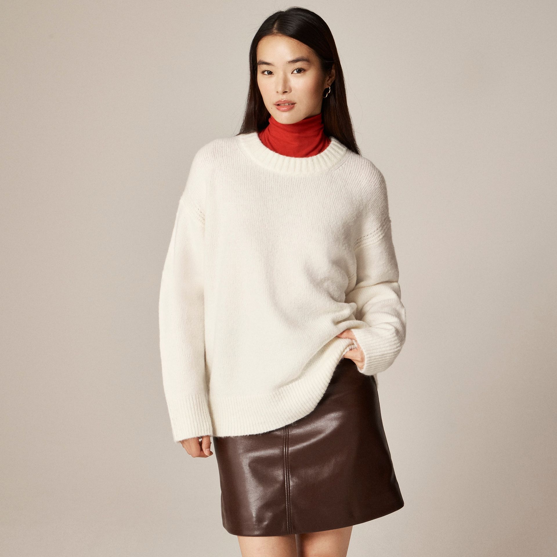 Relaxed Crewneck Pullover