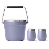 YETI Beverage Bucket with (2) YETI 10 oz Wine Tumblers Bundle