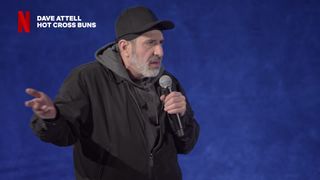 Dave Attell in stand-up special Hot Cross Buns on Netflix