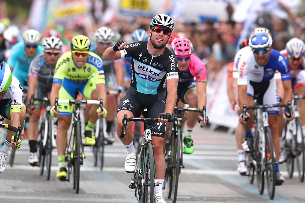 Mark Cavendish (Etixx-QuickStep) wins stage 1 Tour of Turkey