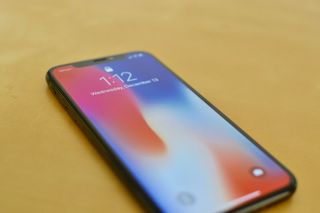 iphone X unlock screen